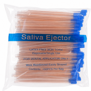 Eyectores de Saliva Transparentes