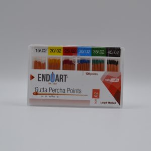 Conos de Gutapercha Taper .02 Surtido 1° Serie EndoArt