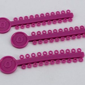 Ligaduras Elásticas en módulos Orthometric Rosa