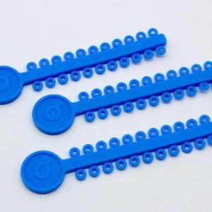 Ligaduras Elásticas en módulos Orthometric Azul