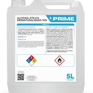 Alcohol 70° Desnaturalizado 5ltr