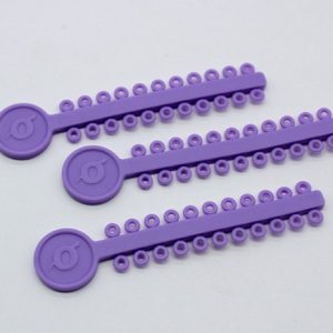 Ligaduras Elásticas en módulos Orthometric Lila