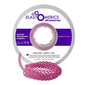 Cadenas Elásticas Orthometric L Rosado