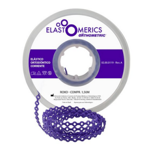 Cadenas Elásticas Orthometric M Morado