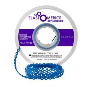 Cadenas Elásticas Orthometric L Azul Marino