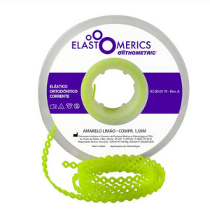 Cadenas Elásticas Orthometric L Amarillo Limón