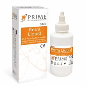 Hemostático prime dental retra 30 ml
