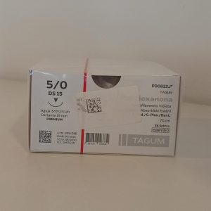 Caja Sutura Polidioxanona 5/0 DS 15 1A 70cm PREMIUM 36un. TAGUM