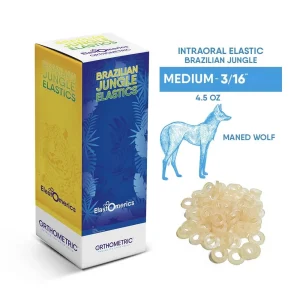 Elásticos Intermaxilares 3/16, Medium 4 1/2 oz