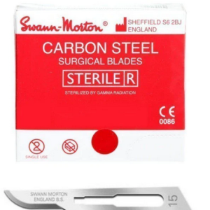 Caja de Bisturí Swann Morton N 15