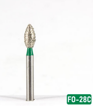 Fresa de diamante FO-28C Verde