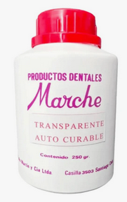 Acrílico Transparente de Autocurado 250gr.