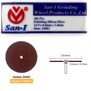 Disco Carborundum para metal x unidad (24062)