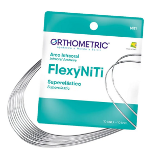Arcos Flexy Niti Super Elástico Cuadrado Inferior 16x16 Orthometric