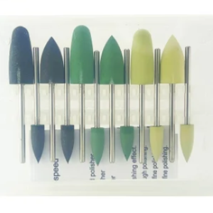Kit de Pimpollos de Silicona para Pulido de Acrílico 12 und