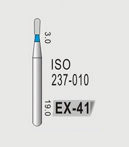 Fresa de diamante EX-41 Azul