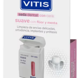 Seda Dental con cera suave y flúor VITIS