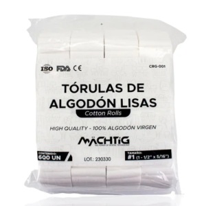 Torulas de Algodón Lisas Machtig 600unds