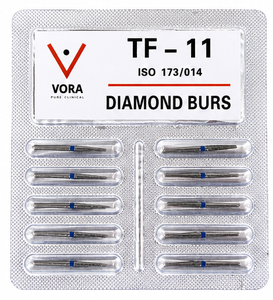 VORA Fresa de diamante Troncocónica TF-11 Azul
