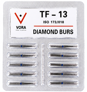 VORA Fresa de diamante Troncocónica TF-13 Azul