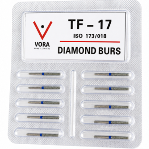 VORA Fresa de diamante Troncocónica TF-17 Azul