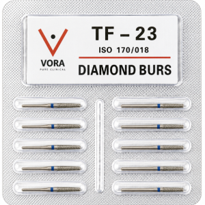 VORA Fresa de diamante Troncocónica TF-23 Azul