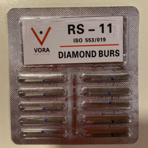 VORA Fresa de diamante Troncocónica RS-11 Azul