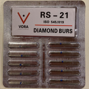 VORA Fresa de diamante Troncocónica RS-21 Azul