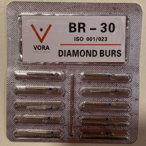 VORA Fresa de Diamante Redonda BR-30 Azul