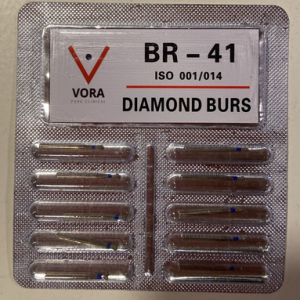 VORA Fresa de Diamante Redonda BR-41 Azul