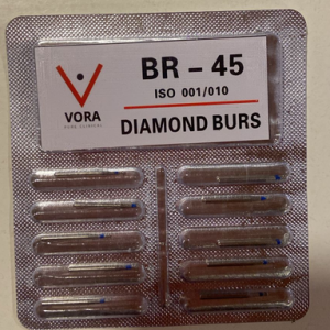 VORA Fresa de Diamante Redonda BR-45 Azul