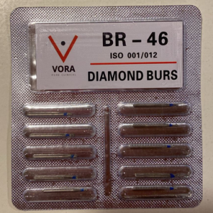 VORA Fresa de Diamante Redonda BR-46 Azul