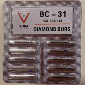 VORA Fresa de Diamante Redonda BC-31 Azul