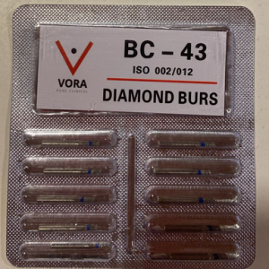 VORA Fresa de Diamante Redonda BC-43 Azul