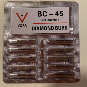 VORA Fresa de diamante Redonda BC-45 Azul