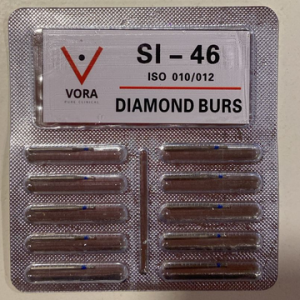 VORA Fresa de diamante Cono Invertido SI-46 Azul