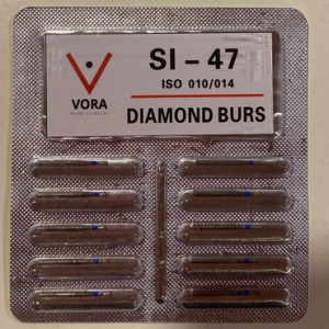 VORA Fresa de diamante Cono Invertido SI-47 Azul