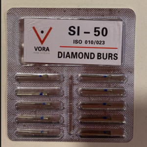 VORA Fresa de diamante Cono Invertido SI-50 Azul