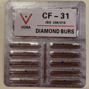 VORA Fresa de diamante Troncocónica CF-31 Azul