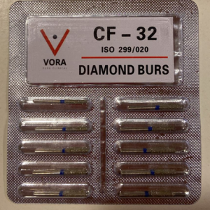 VORA Fresa de diamante Troncocónica CF-32 Azul