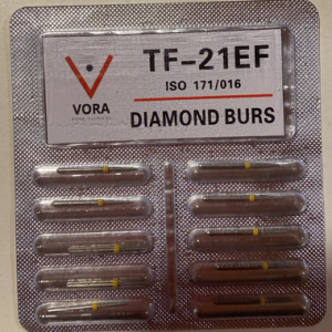 VORA Fresa de diamante Troncocónica TF-21EF Amarillo