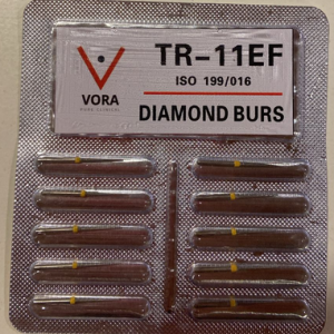 VORA Fresa de diamante Troncocónica TR-11EF Amarillo