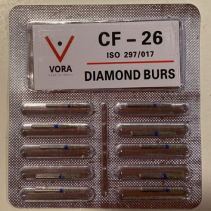 VORA Fresa de diamante Troncocónica CF-26 Azul