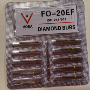 VORA Fresa de diamante Llama FO-20EF Amarillo