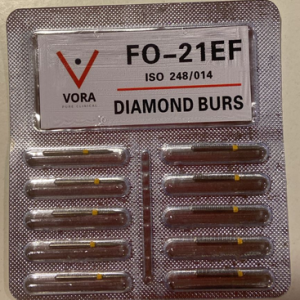 VORA Fresa de diamante Llama FO-21EF Amarillo