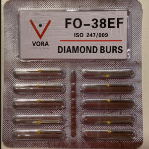 VORA Fresa de diamante Llama FO-38EF Amarillo