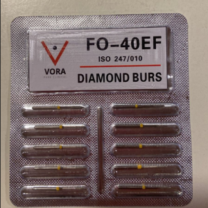 VORA Fresa de diamante Llama FO-40EF Amarillo