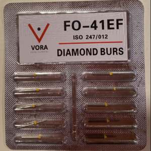 VORA Fresa de diamante Llama FO-41EF Amarillo