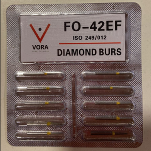VORA Fresa de diamante Llama FO-42EF Amarillo
