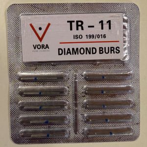 VORA Fresa de diamante Troncocónica TR-11 Azul